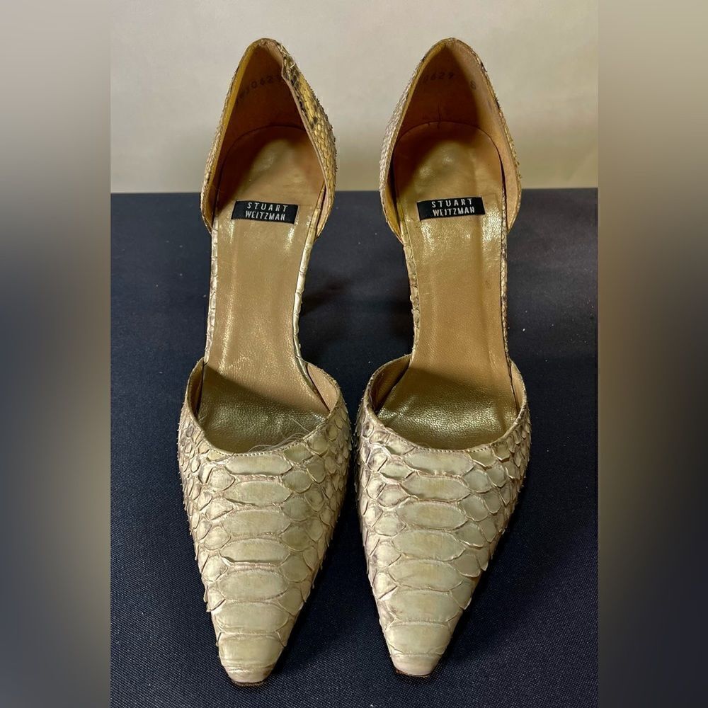 Stuart Weitzman - Reptile Leather - heels
